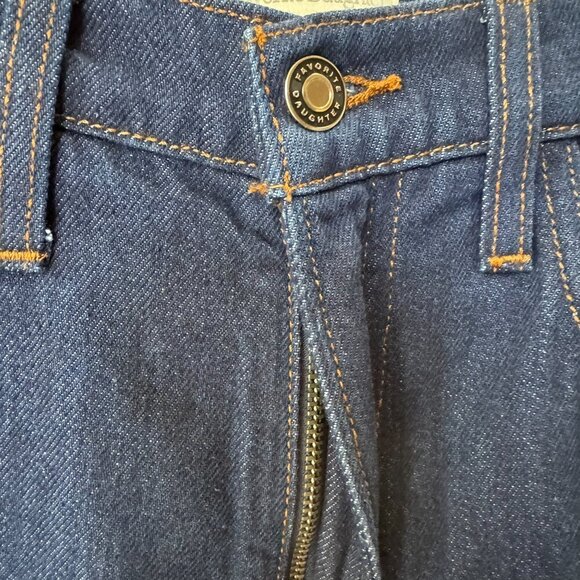 NWT Favorite Daughter Valentina Tower High Rise Blue Jeans Manchester 26 - Picture 6 of 14